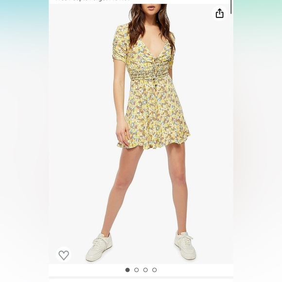 Free People Forget Me Not Mini Dress - Picture 2 of 12